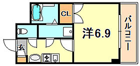 グランデ・アステール芦屋  ｜ 兵庫県芦屋市楠町（賃貸マンション1K・5階・23.56㎡） その2