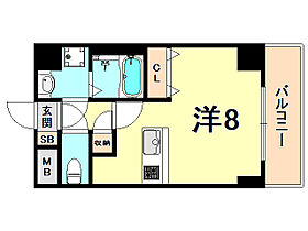 Verde西宮  ｜ 兵庫県西宮市戸田町（賃貸マンション1R・4階・26.54㎡） その2