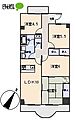 天神山マンション2号館10階6.8万円
