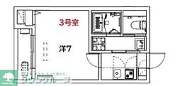 le de la Main Elevee higashiurawa 1Kの間取図画像