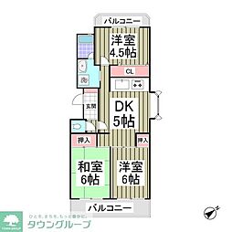 ベルエポック 3SDKの間取図画像