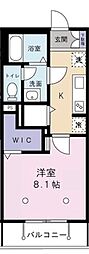 ShaMaisonPINERY 1Kの間取図画像