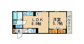 ブランドール押上 202 ｜ 東京都墨田区押上3丁目58-4（賃貸アパート1LDK・1階・35.25㎡） その2