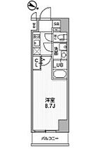 ALTERNA北品川 503 ｜ 東京都品川区北品川2丁目30-27（賃貸マンション1K・5階・25.81㎡） その2