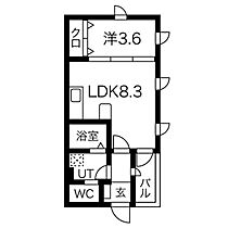 愛知県名古屋市南区道徳新町７丁目（賃貸アパート1LDK・1階・30.10㎡） その2