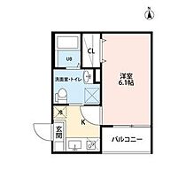 愛知県名古屋市中川区西日置町９丁目（賃貸アパート1K・1階・22.27㎡） その2