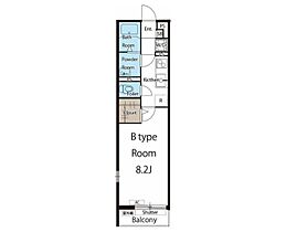 愛知県名古屋市瑞穂区惣作町２丁目（賃貸アパート1K・3階・27.32㎡） その2