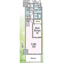 愛知県名古屋市西区那古野２丁目（賃貸マンション1LDK・4階・40.13㎡） その2