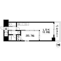 愛知県名古屋市東区泉３丁目（賃貸マンション1LDK・5階・46.64㎡） その2