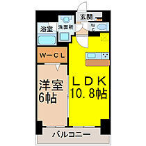 愛知県名古屋市中区松原１丁目（賃貸マンション1LDK・4階・40.35㎡） その2