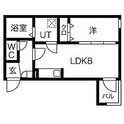 メイクスR道徳公園I 2階