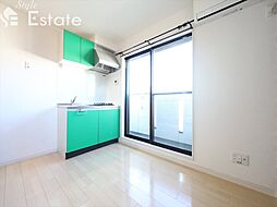 Celeste 201 2階ワンルームのリビング/ダイニング