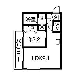 BELLE ROSE大江 EAST 2階/201