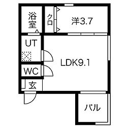 BELLE ROSE大江 WEST 2階/202