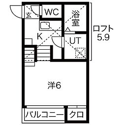ハーモニーテラス神前 2階