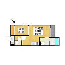 愛知県名古屋市守山区新城（賃貸アパート1LDK・1階・30.40㎡） その2