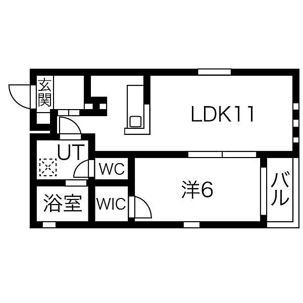 愛知県名古屋市東区筒井３丁目(賃貸アパート1LDK・2階・38.85㎡)の写真 その2