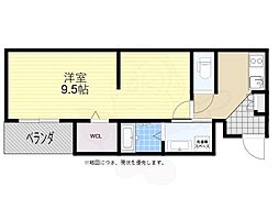 ダイショウハイツ 1Kの間取図画像