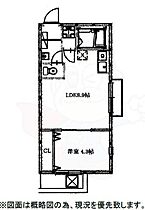 AQUA明石flap  ｜ 兵庫県明石市西新町１丁目（賃貸アパート1LDK・2階・30.40㎡） その2