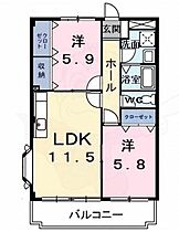 ビューライフ長畑  ｜ 兵庫県神戸市西区長畑町14番2号（賃貸マンション2LDK・3階・56.51㎡） その2