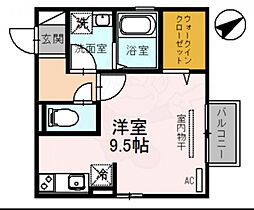 メゾン ド アヴニール星ヶ丘（8号室）  ｜ 兵庫県神戸市垂水区星が丘１丁目4番59号（賃貸アパート1R・2階・27.54㎡） その2