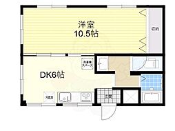 TheCity垂水東 1DKの間取図画像
