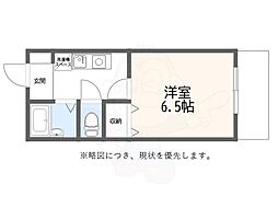 Y.Kハイツ相生町 1Kの間取図画像