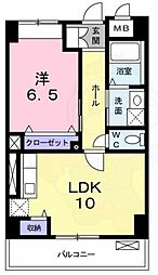 セレッソ・フィールド3 1LDKの間取図画像