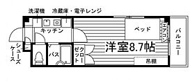 ヒルズハウスゼンコウ  ｜ 福岡県福岡市城南区片江３丁目23-27（賃貸マンション1K・2階・22.54㎡） その2