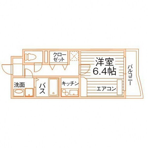 クリアネス賀茂 ｜福岡県福岡市早良区賀茂３丁目(賃貸マンション1K・3階・24.64㎡)の写真 その2