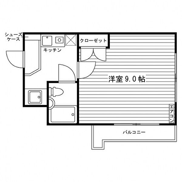 ハイツ宮の森 ｜滋賀県草津市草津４丁目(賃貸マンション1K・1階・23.04㎡)の写真 その2