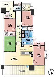 メイツ江南駅前 4LDKの間取図画像