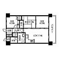 花房住宅国分寺賃貸マンション4階5.5万円