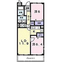 ファインヴァルト 201 ｜ 香川県観音寺市柞田町甲554番地1（賃貸マンション2LDK・2階・55.71㎡） その2