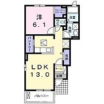 ノース　テールＢ 101 ｜ 香川県丸亀市川西町北1524番地1（賃貸アパート1LDK・1階・45.77㎡） その2