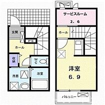 サンライズ・フジＣ 102 ｜ 香川県丸亀市土器町東1丁目96番地3（賃貸アパート1R・1階・40.58㎡） その2