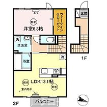 Ray TAMURA 203 ｜ 香川県丸亀市田村町（賃貸アパート1LDK・2階・55.84㎡） その2