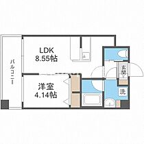 プレジオ城北  ｜ 大阪府大阪市都島区大東町1丁目（賃貸マンション1LDK・3階・32.19㎡） その2