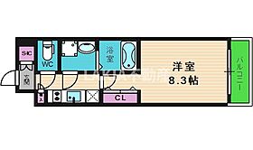 ララプレイス森ノ宮ベーネ  ｜ 大阪府大阪市東成区中道2丁目8-22（賃貸マンション1K・2階・26.15㎡） その2