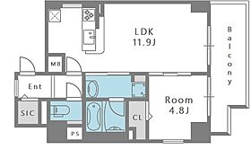 Arome梅田  ｜ 大阪府大阪市北区太融寺町2-6（賃貸マンション1LDK・3階・42.46㎡） その2