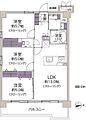 ノーブル南森町2番館3階19.8万円