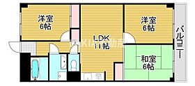 関目グリーンハイツA棟  ｜ 大阪府大阪市城東区関目6丁目（賃貸マンション3LDK・7階・64.80㎡） その2