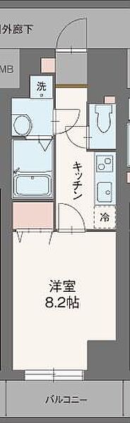 セルビシオ 604｜静岡県沼津市大手町 3丁目(賃貸マンション1K・6階・30.03㎡)の写真 その2