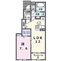 シエル　インフィニ　川島田　I 102 ｜ 静岡県御殿場市川島田（賃貸アパート1LDK・1階・50.14㎡） その2