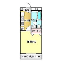 SEZON11 205 ｜ 静岡県三島市一番町 3丁目19（賃貸マンション1K・2階・25.12㎡） その2