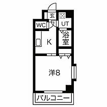 言の葉 601 ｜ 静岡県三島市大宮町4-13（賃貸マンション1K・6階・27.18㎡） その2