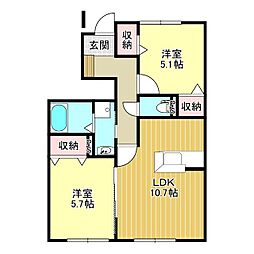 エルメゾンシオンB 1階