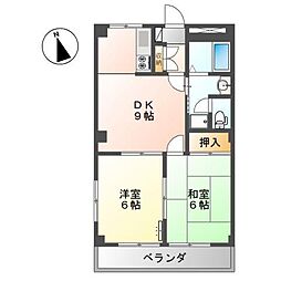 パレス野添 2階