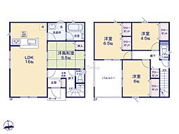 西多摩郡瑞穂町大字箱根ヶ崎第17　新築戸建　全2棟　2号棟