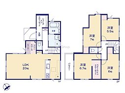 八王子市緑町第6期　新築戸建　全1棟